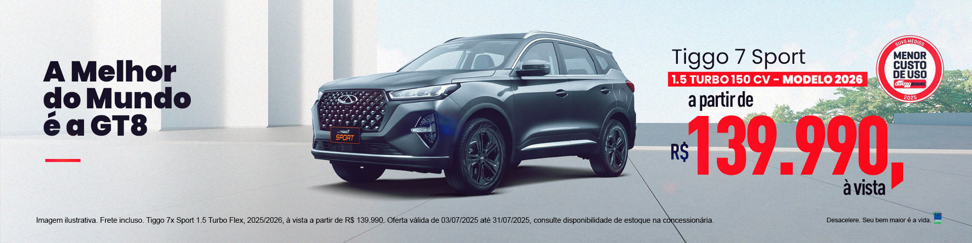 Tiggo 7 Sport - Modelo 2026