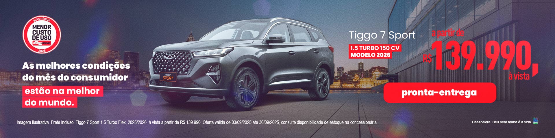 Tiggo 7 Sport - Modelo 2026