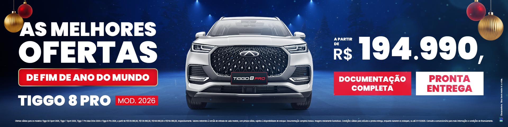 TIGGO 8 PRO MODELO 2026 