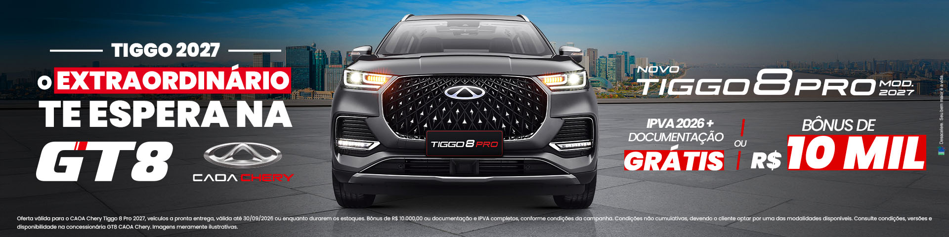 TIGGO 8 PRO MODELO 2027